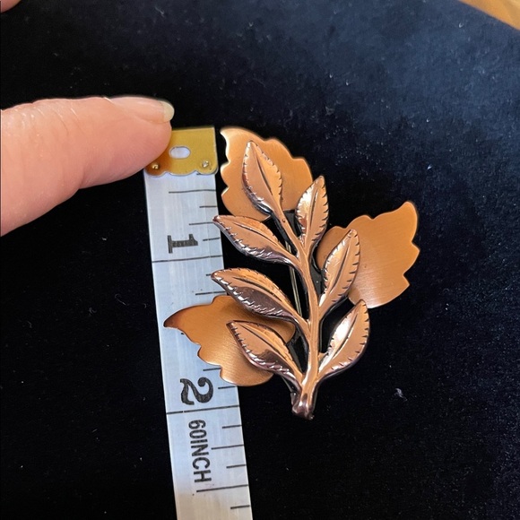 Copper Leaf Hair Clip main image 2